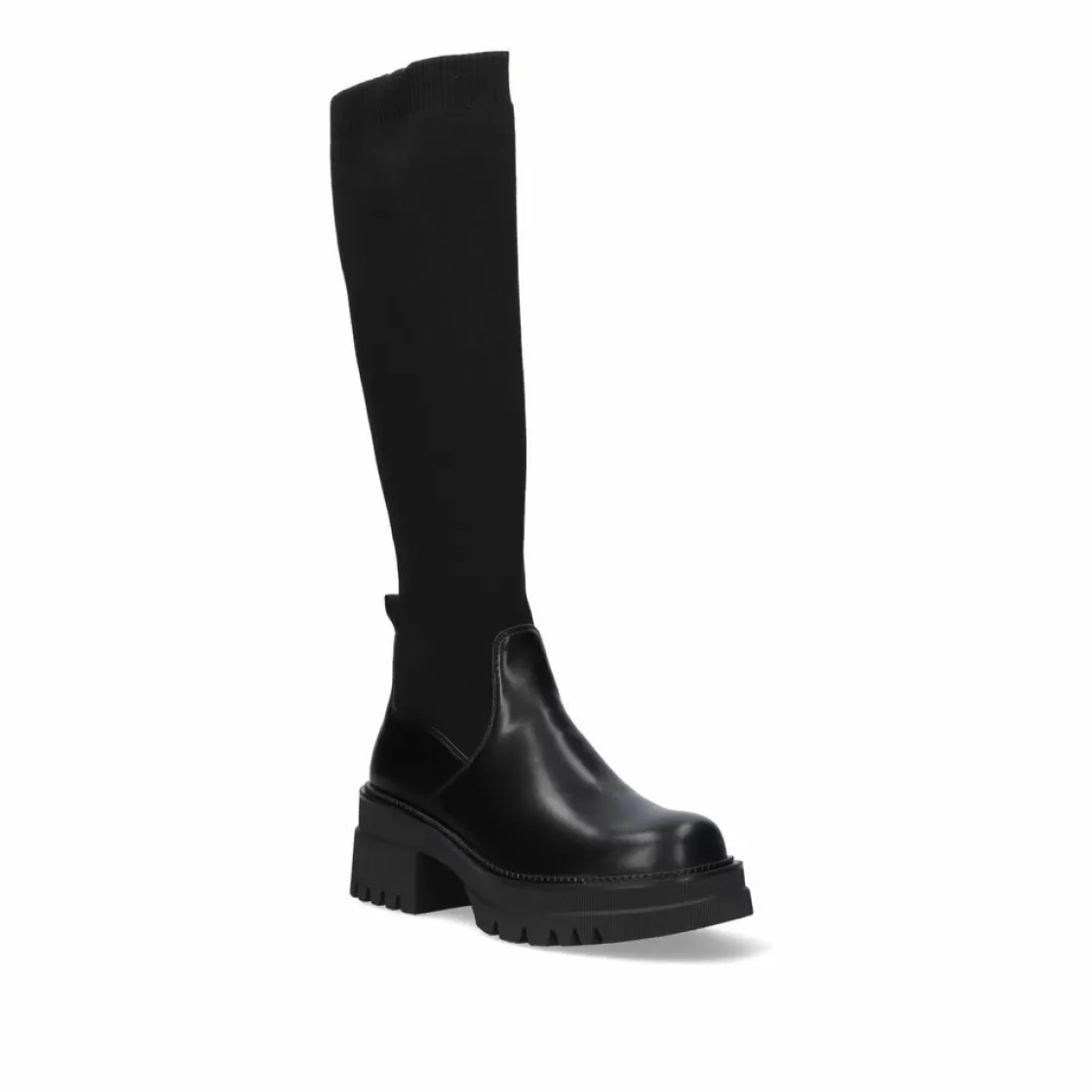 Exe Shoes Botas-Bota Alta Meia Estilo Exe B079-H1112 Preto