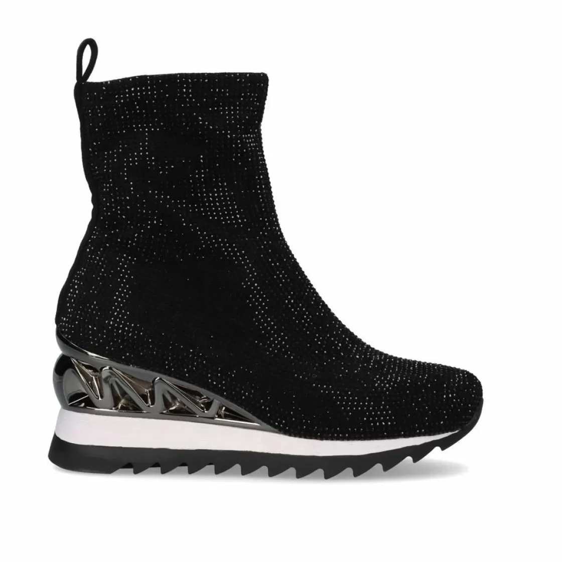 Exe Shoes Botins-Botins Exe Y2327-H888 Glitter Preto