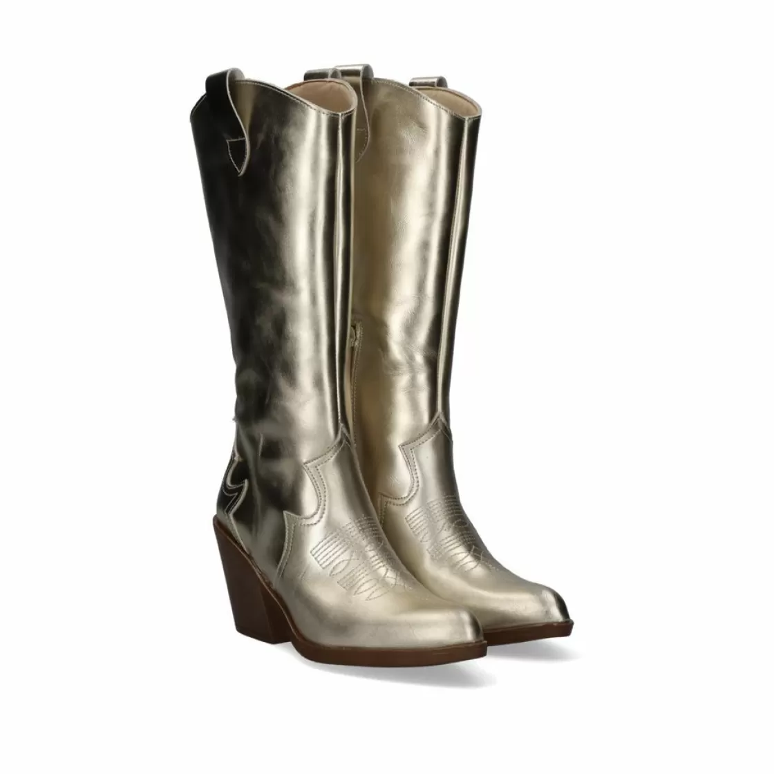 Exe Shoes Botas-Cowboy Style Boot Indiana-110 Ouro