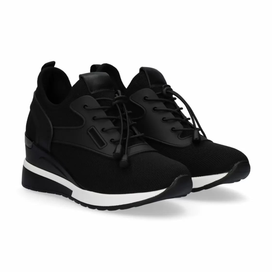 Exe Shoes Sneakers Mujer-Cunha De Tenis Ex12 Preto