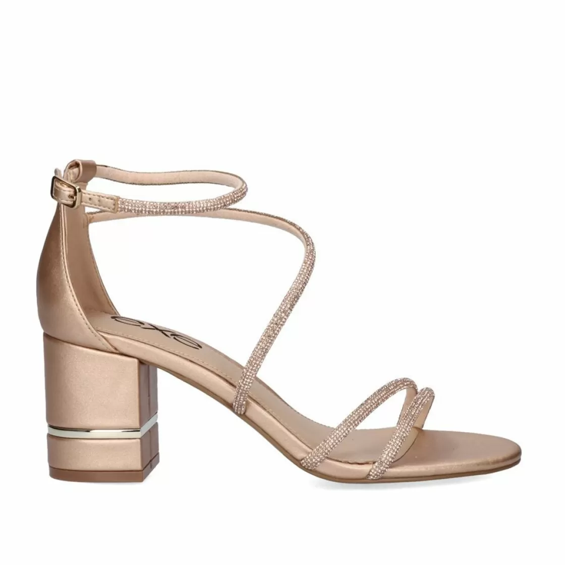 Exe Shoes Sandalias De Salto-Heel Sandal 23V Penny-297 Ouro Rosa