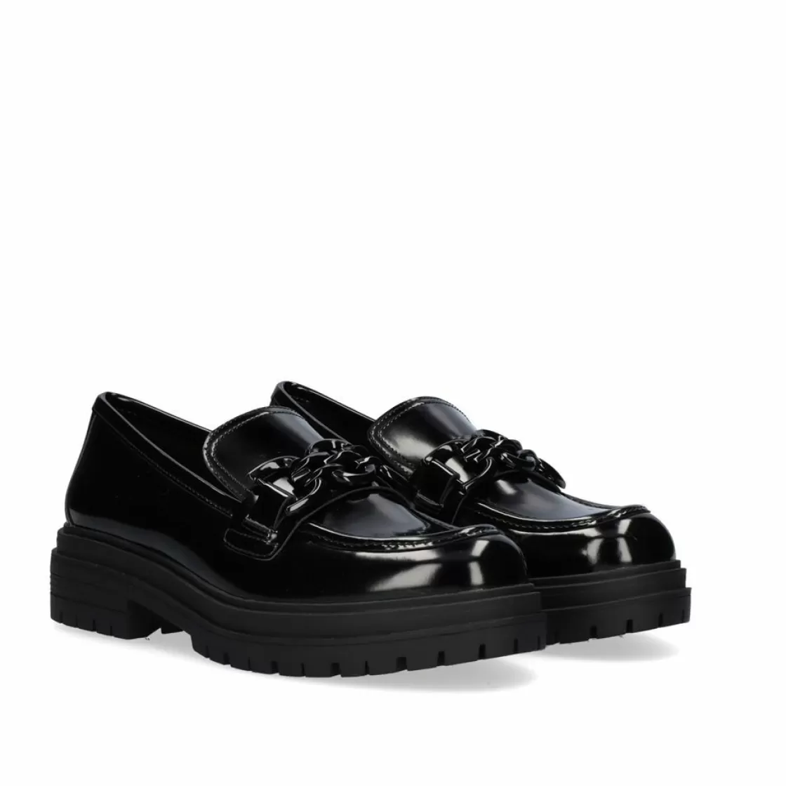 Exe Shoes Flat Shoes-Mocassim Exe Tony-776 Preto