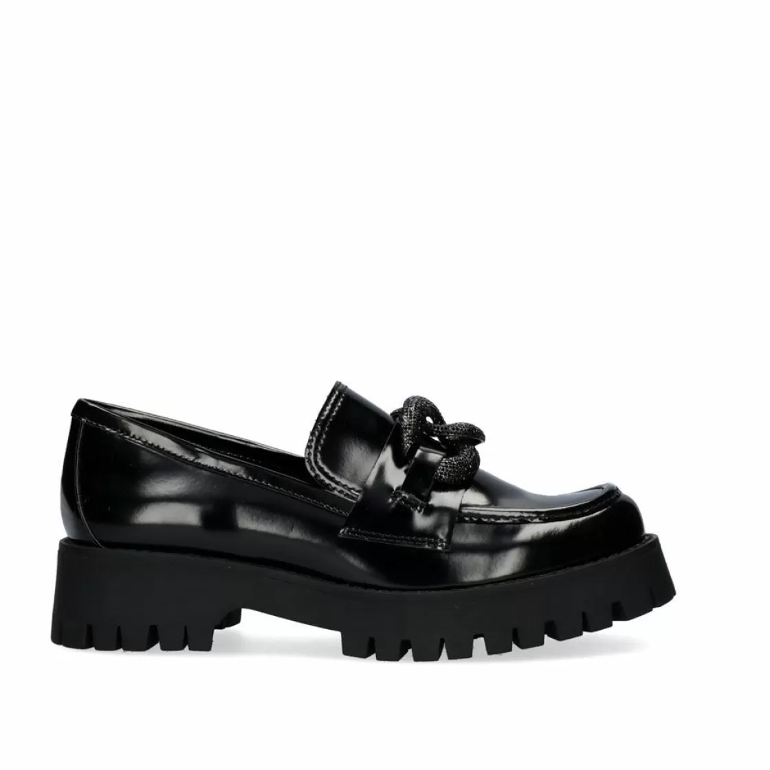 Exe Shoes Flat Shoes-Mocassim Ninetta-650 Preto