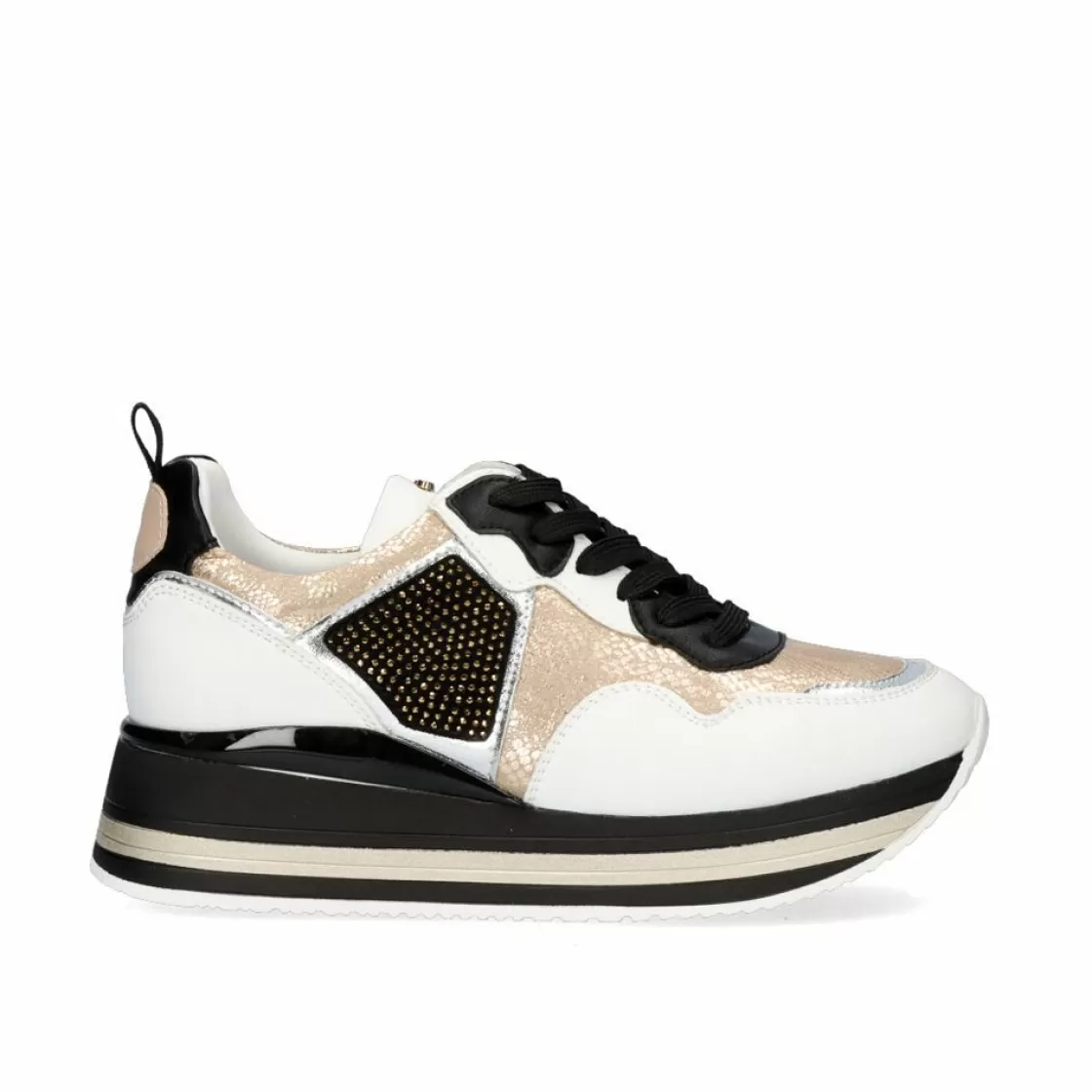 Exe Shoes Sneakers Mujer-Plataforma De Tenis Rg2210 Ouro