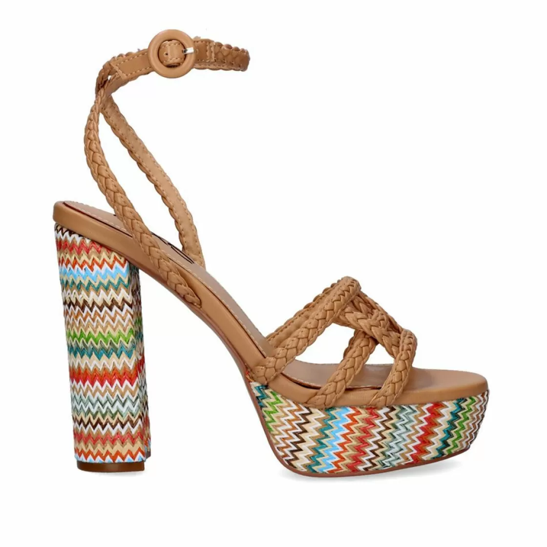 Exe Shoes Sandalias De Salto-Sandalia De Calcanhar Ophelia-510 Bege