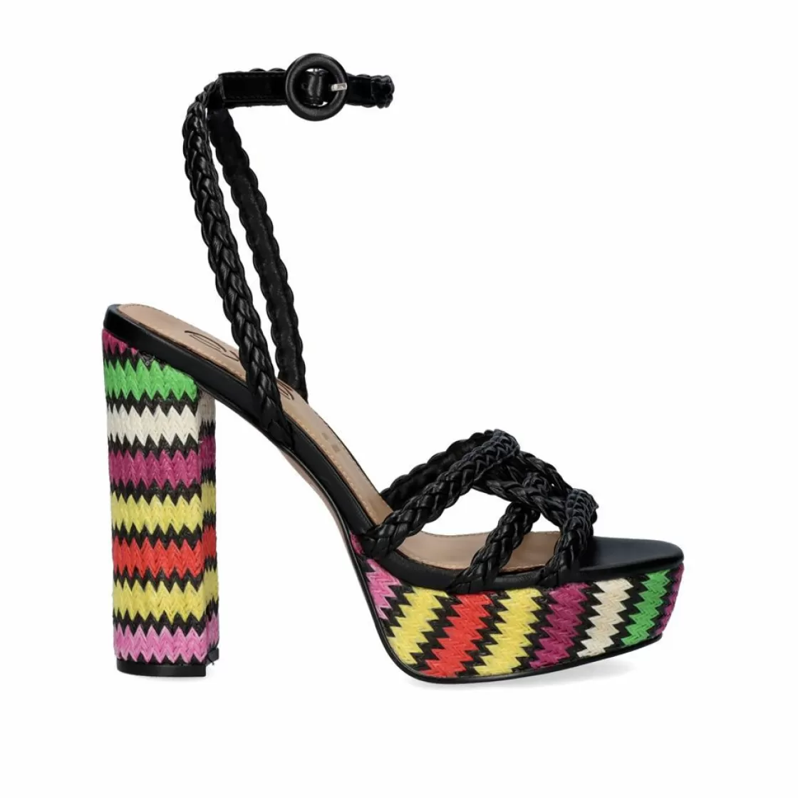 Exe Shoes Sandalias De Salto-Sandalia De Calcanhar Ophelia-510 Preto