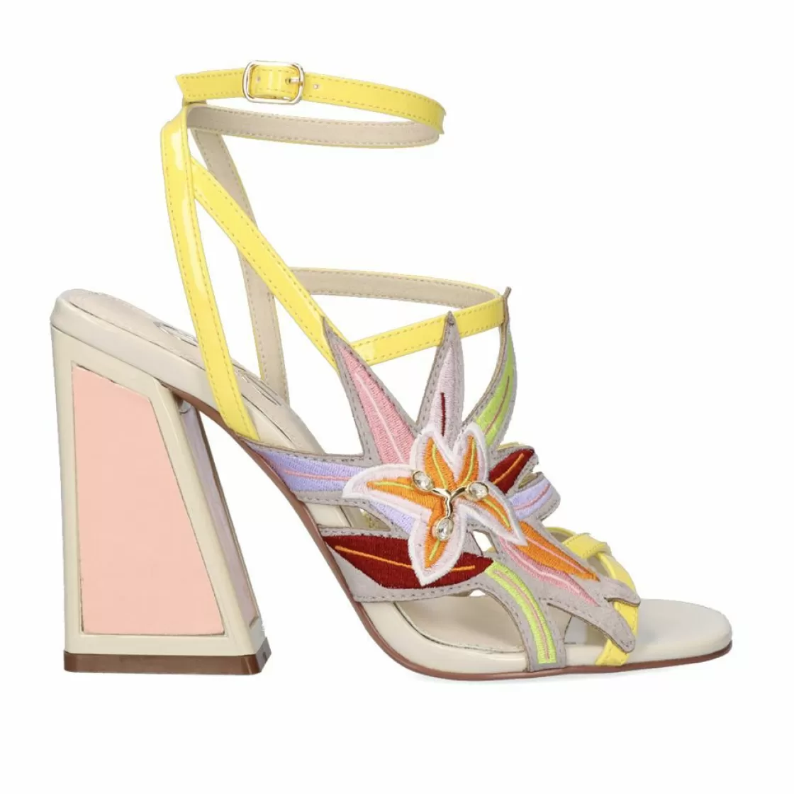 Exe Shoes Sandalias De Salto-Sandalia De Salto Amarelo 23V Dominic-539