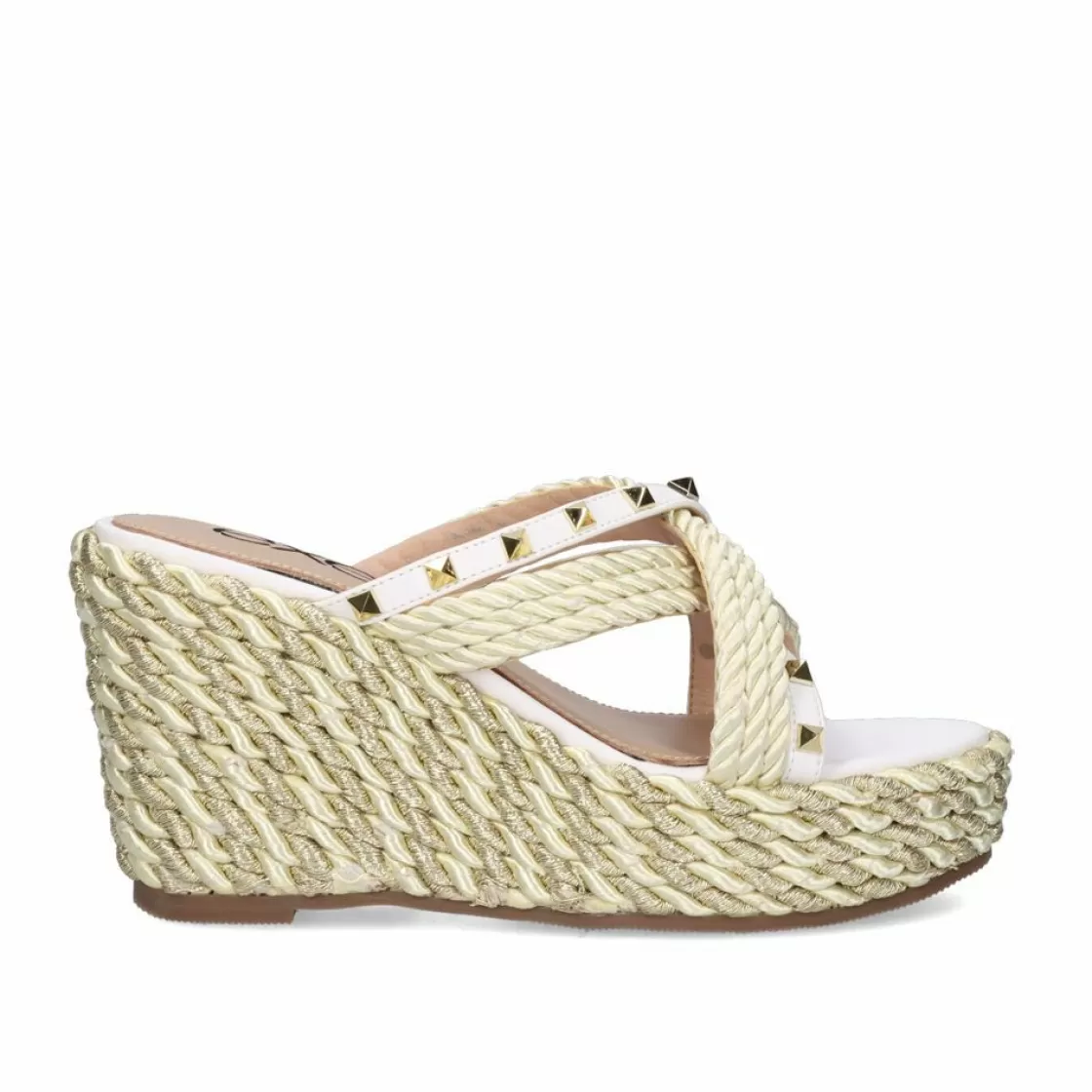 Exe Shoes Cunhas-Sandalia Exe Valeria-055 Branco