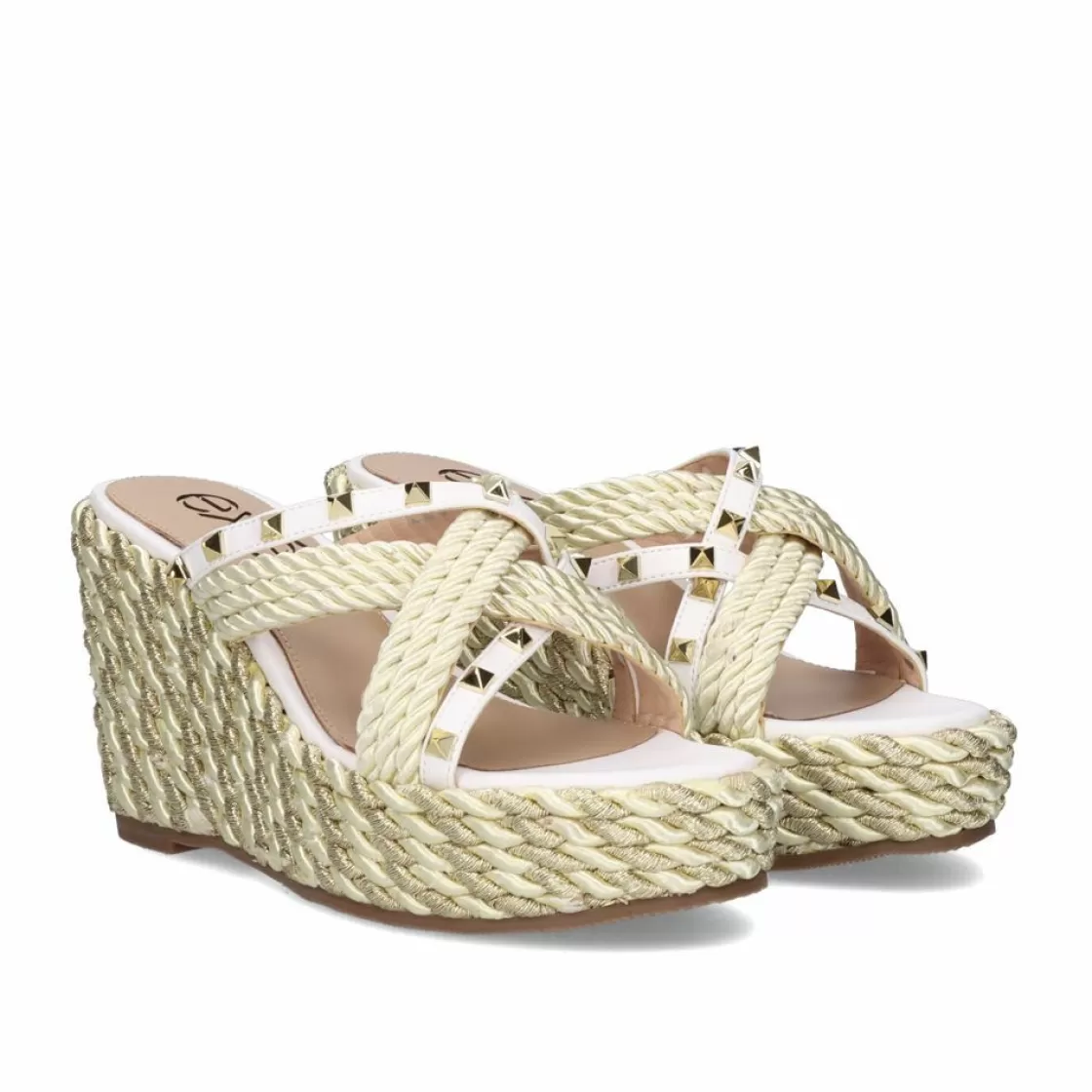 Exe Shoes Cunhas-Sandalia Exe Valeria-055 Branco