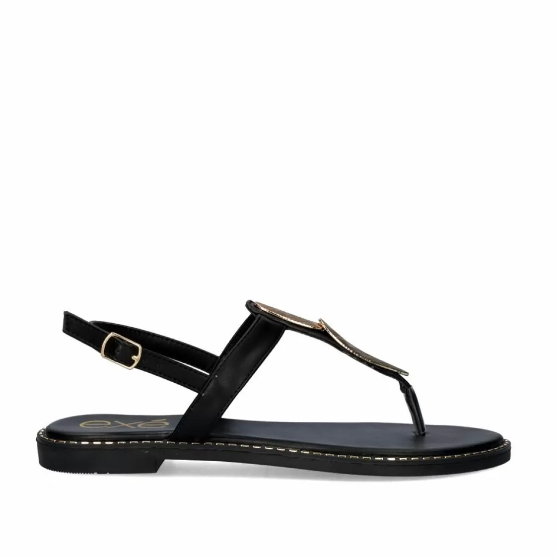 Exe Shoes Sandalias Planas-Sandalia Plana 23V P3375-57 Preto