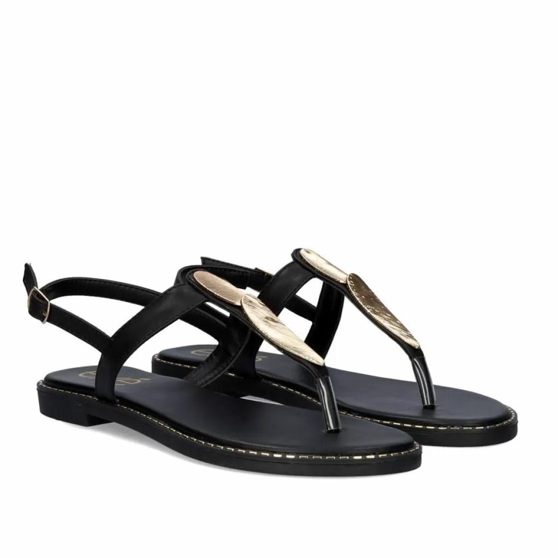 Exe Shoes Sandalias Planas-Sandalia Plana 23V P3375-57 Preto