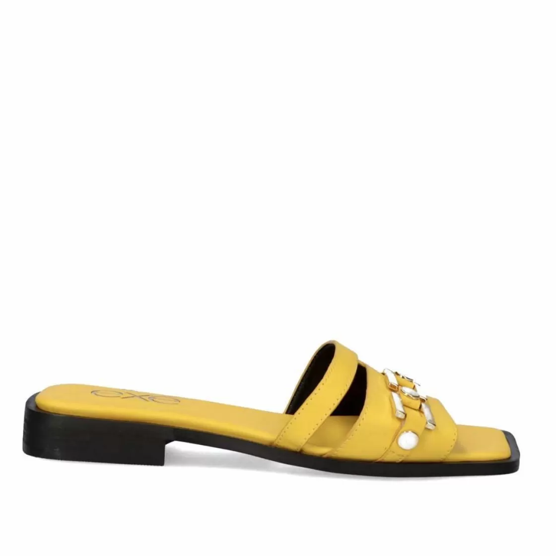 Exe Shoes Sandalias Planas-Sandalia Plana Annie-220 Amarelo