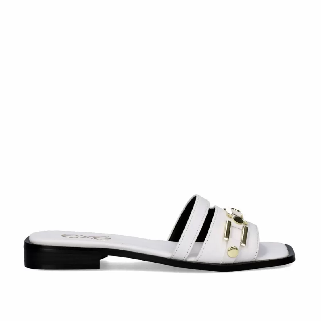 Exe Shoes Sandalias Planas-Sandalia Plana Annie-220 Branco