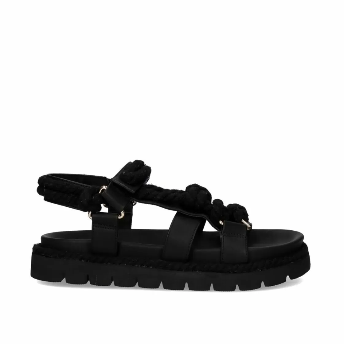 Exe Shoes Sandalias Planas-Sandalia Plana Daphne-780 Preto