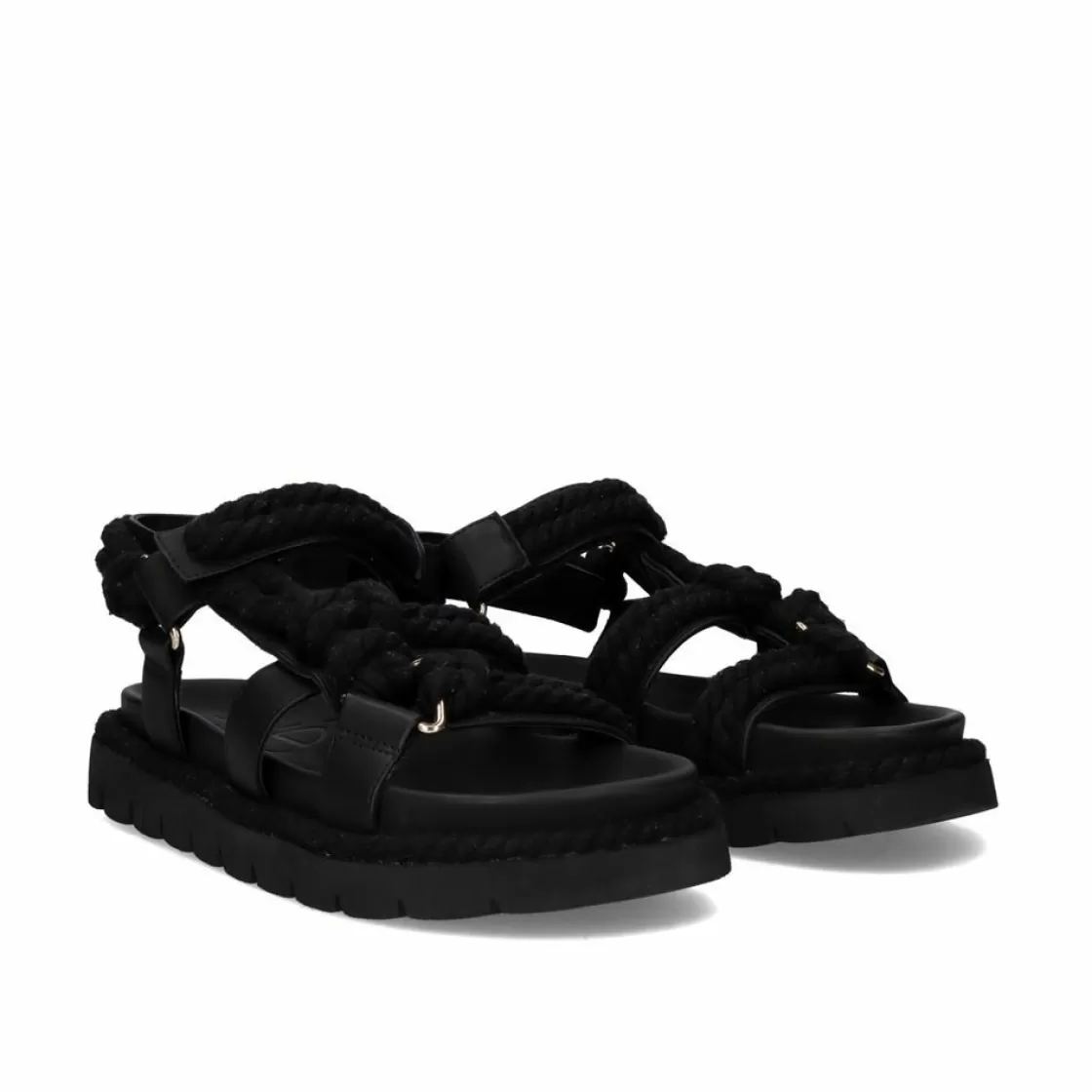 Exe Shoes Sandalias Planas-Sandalia Plana Daphne-780 Preto