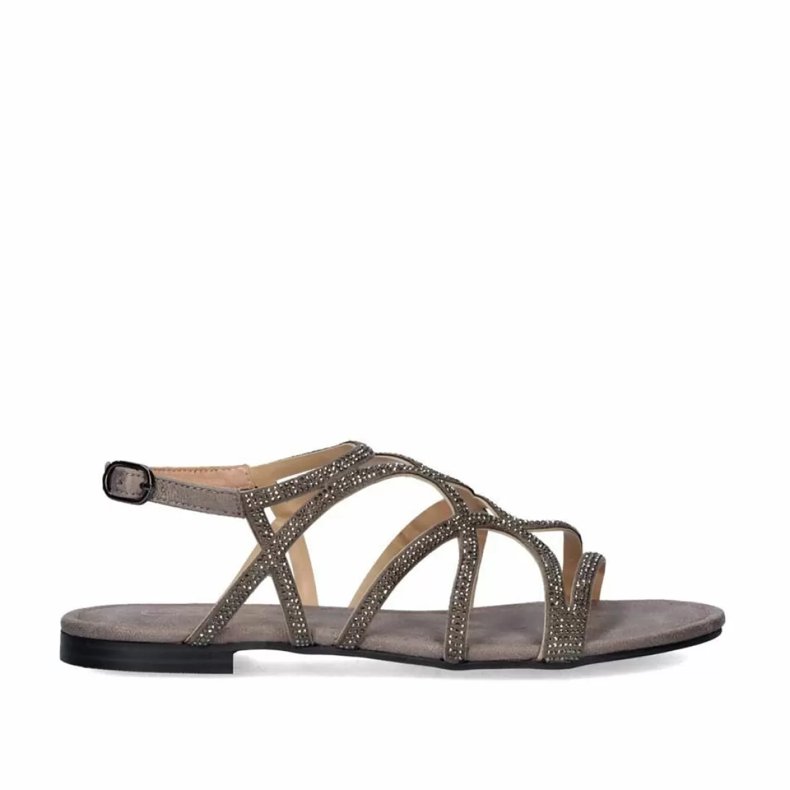 Exe Shoes Sandalias Planas-Sandalia Plana Loris-323 Pewter