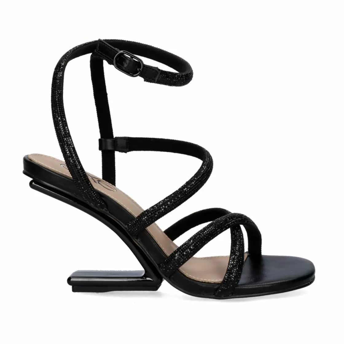 Exe Shoes Sandalias De Salto-Sandalia Salto Exe Maggie-810 Preto