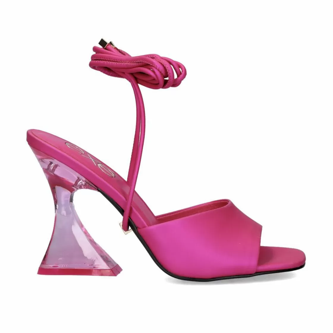 Exe Shoes Sandalias De Salto-Sandalia Tacao Crystal-706 Fuxia