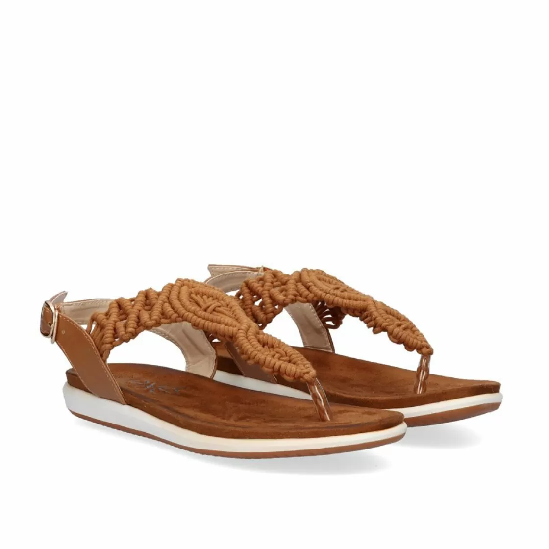 Exe Shoes Sandalias Planas-Sandalias De Croche F8043-26A Marrom