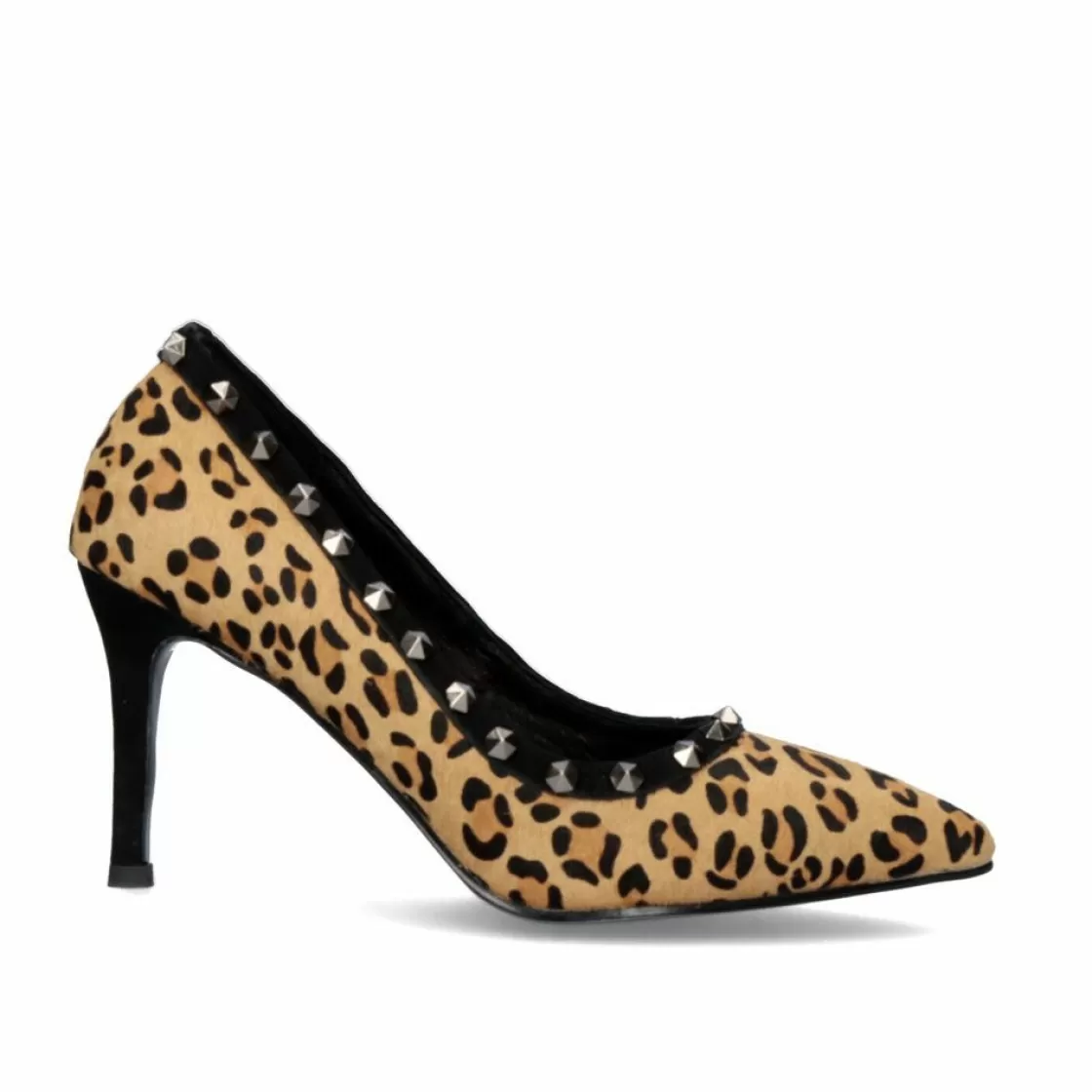 Exe Shoes Calcados De Salao-Sapato Calcanhar Diana-105 Leopard