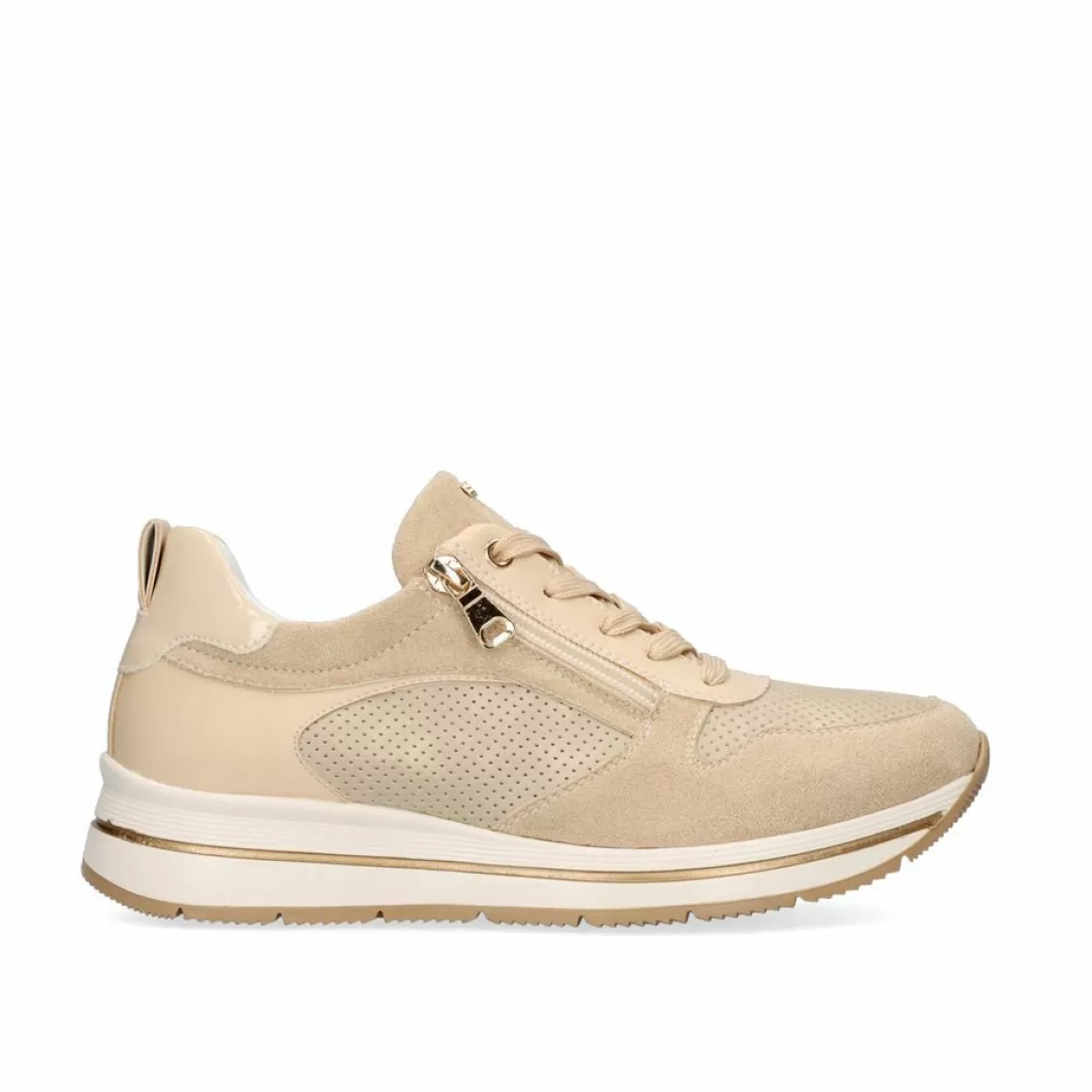 Exe Shoes Sneakers Mujer-Tenis Bege 11-31Ex09