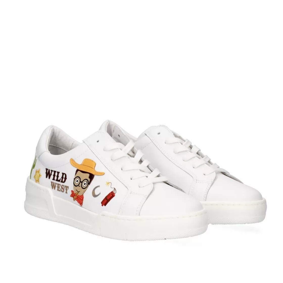 Exe Shoes Sneakers Mujer-Tenis Branco 766Hw