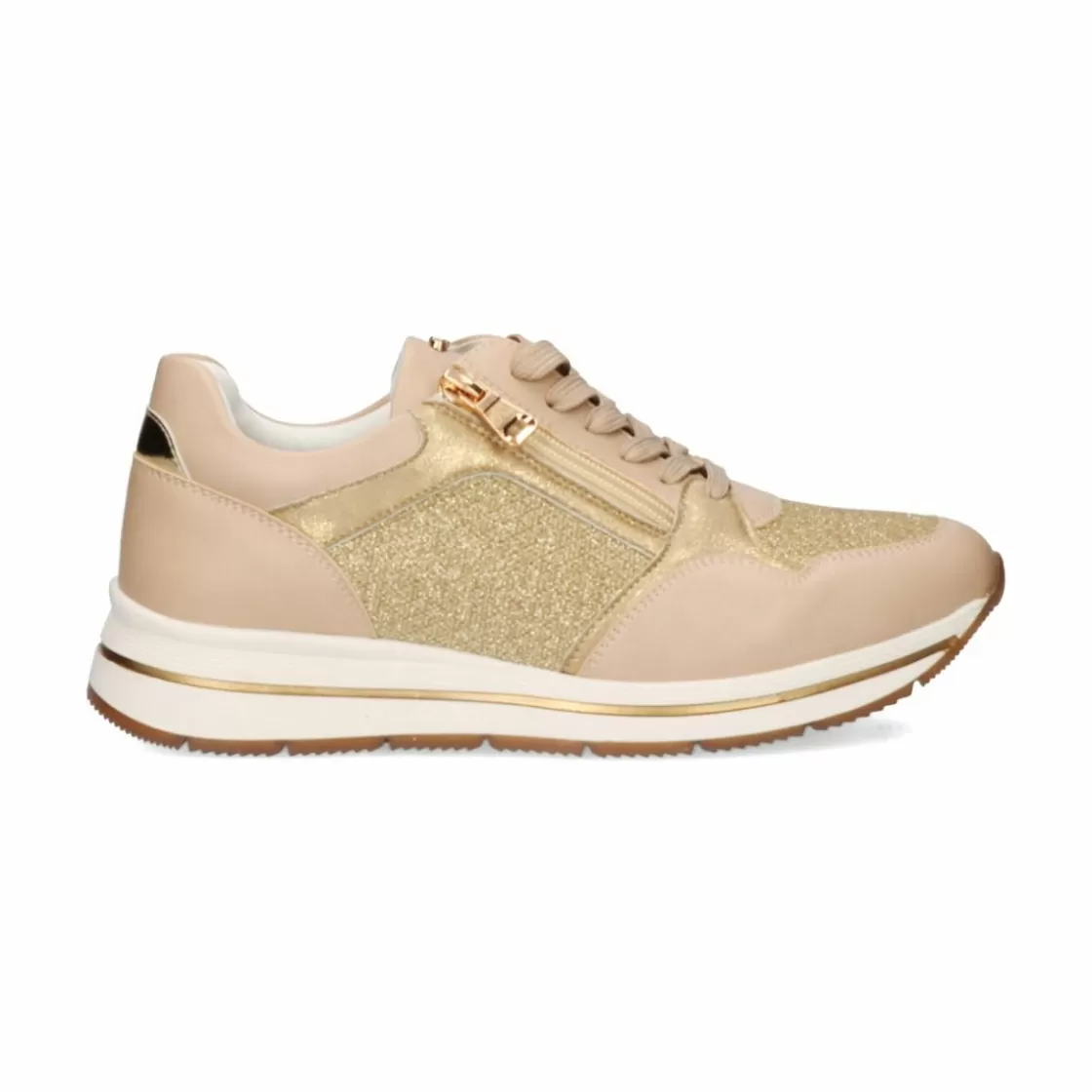 Exe Shoes Sneakers Mujer-Tenis Ex13 Bege