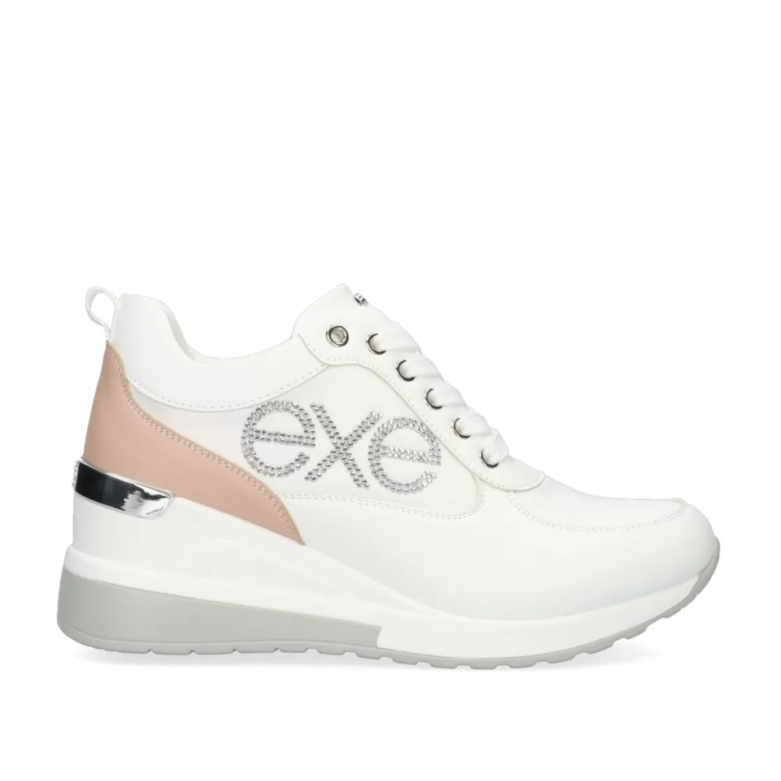 Exe Shoes Sneakers Mujer-Tenis Plataforma 34-21Ex06 Branco