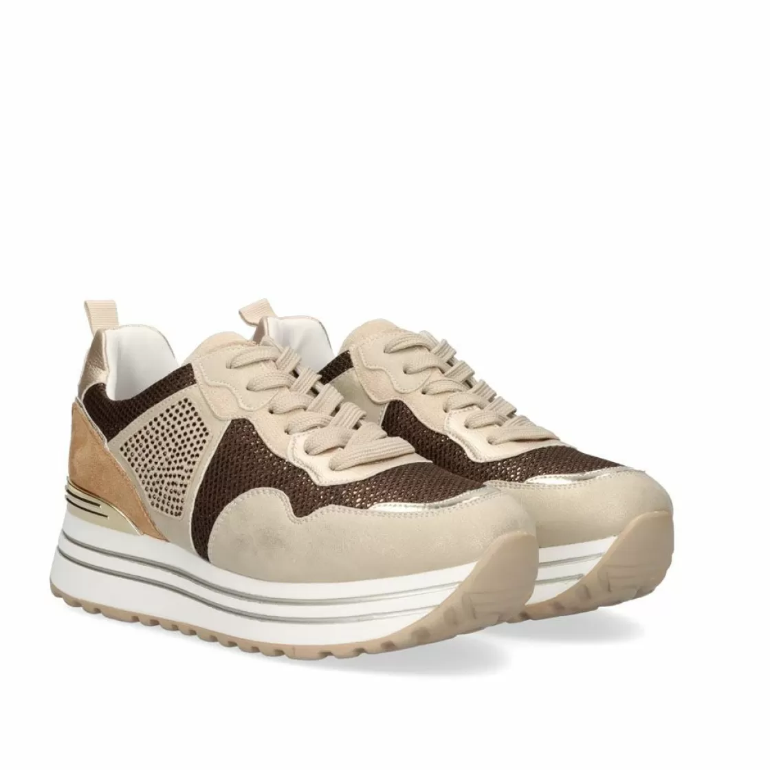 Exe Shoes Sapatilhas E Tenis-Tenis Plataforma 350-31Ex34 Beige