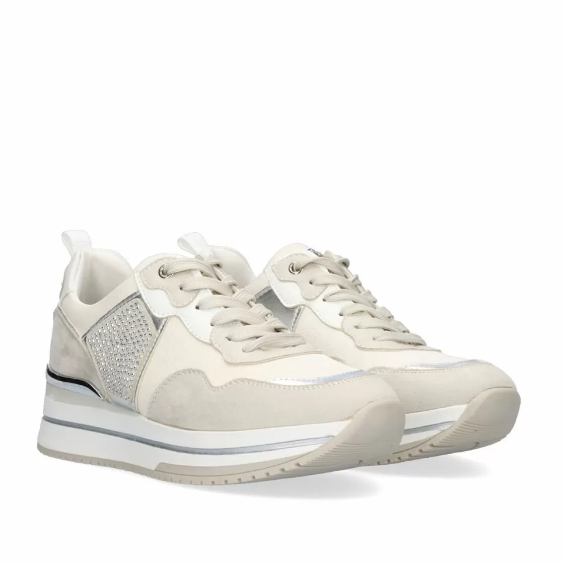 Exe Shoes Sneakers Mujer-Tenis Plataforma 385-31Ex37 Branco